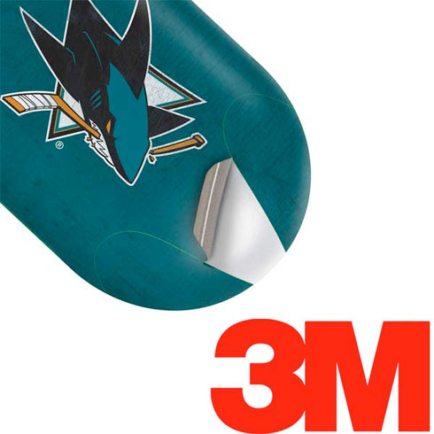 NHL San Jose Sharks Distressed Galaxy Buds Plus Skin