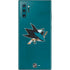 NHL San Jose Sharks Distressed Galaxy Note 10 Plus Skin
