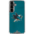 NHL San Jose Sharks Distressed Galaxy S26 Plus Clear Case