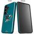 NHL San Jose Sharks Distressed Galaxy S26 Plus Impact Case