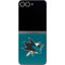 NHL San Jose Sharks Distressed Galaxy Z Flip6 Skin