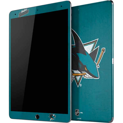 NHL San Jose Sharks Distressed iPad Skins
