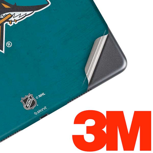 NHL San Jose Sharks Distressed iPad Skins