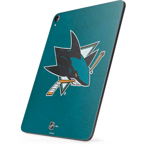 NHL San Jose Sharks Distressed Apple iPad Pro Skin