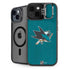 NHL San Jose Sharks Distressed iPhone 14 Kickstand Case