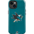 NHL San Jose Sharks Distressed iPhone 15 Impact Case