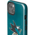 NHL San Jose Sharks Distressed iPhone 15 Impact Case