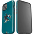NHL San Jose Sharks Distressed iPhone 15 Impact Case