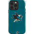NHL San Jose Sharks Distressed iPhone 15 Pro Impact Case