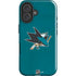 NHL San Jose Sharks Distressed iPhone 16 Impact Case