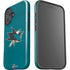 NHL San Jose Sharks Distressed iPhone 16 Impact Case