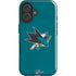 NHL San Jose Sharks Distressed iPhone 16 Plus Impact Case