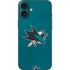 NHL San Jose Sharks Distressed iPhone 16 Plus Skin