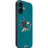NHL San Jose Sharks Distressed iPhone 16 Plus Skin