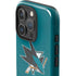 NHL San Jose Sharks Distressed iPhone 16 Pro Max Impact Case