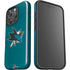 NHL San Jose Sharks Distressed iPhone 16 Pro Max Impact Case