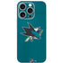 NHL San Jose Sharks Distressed iPhone 16 Pro Skin