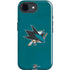 NHL San Jose Sharks Distressed iPhone 16e Impact Case