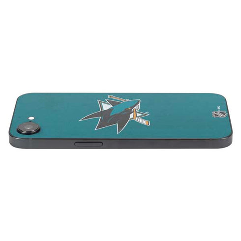 NHL San Jose Sharks Distressed iPhone 16e Skin
