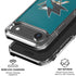 NHL San Jose Sharks Distressed iPhone 17 Air Clear Case