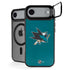 NHL San Jose Sharks Distressed iPhone 17 Air Kickstand Case