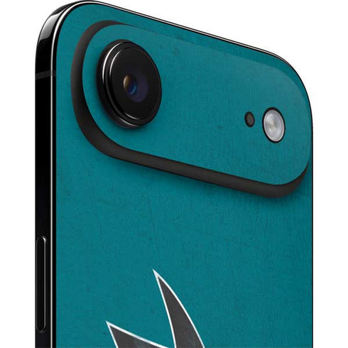 NHL San Jose Sharks Distressed iPhone 17 Air Skin