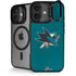 NHL San Jose Sharks Distressed iPhone 17 Kickstand Case
