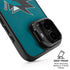NHL San Jose Sharks Distressed iPhone 17 Kickstand Case