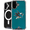 NHL San Jose Sharks Distressed iPhone 17 MagSafe Case