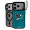 NHL San Jose Sharks Distressed iPhone 17 Pro Kickstand Case