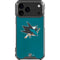 NHL San Jose Sharks Distressed iPhone 17 Pro Max Clear Case