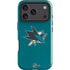NHL San Jose Sharks Distressed iPhone 17 Pro Max Impact Case