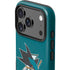 NHL San Jose Sharks Distressed iPhone 17 Pro Max Impact Case