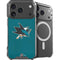 NHL San Jose Sharks Distressed iPhone 17 Pro Max MagSafe Case