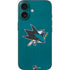 NHL San Jose Sharks Distressed iPhone 17 Skin