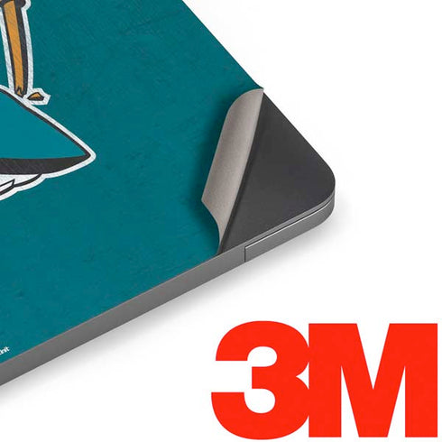 NHL San Jose Sharks Distressed Apple MacBook Air Skin