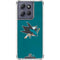 NHL San Jose Sharks Distressed Moto G 5G (2025) Clear Case