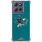 NHL San Jose Sharks Distressed Moto G Stylus 5G (2025) Clear Case