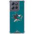 NHL San Jose Sharks Distressed Moto G Stylus 5G (2025) Clear Case