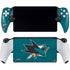 NHL San Jose Sharks Distressed PlayStation Portal Remote Player Skin