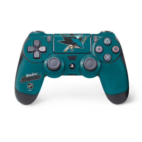 NHL San Jose Sharks Distressed PlayStation PS4 Skins