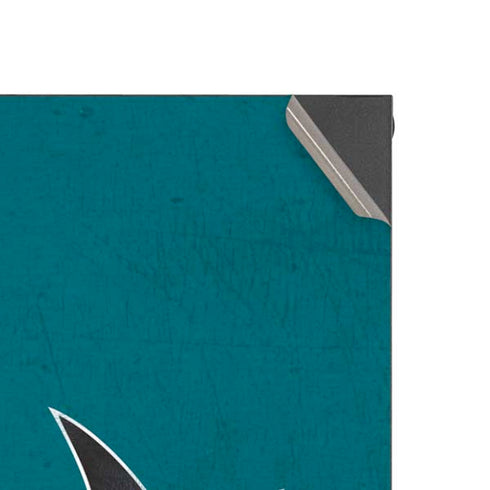 NHL San Jose Sharks Distressed XBox Series X Digital Edition Console Skin