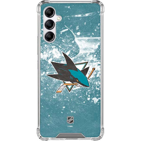 NHL San Jose Sharks Frozen Gabb Phone 4 Clear Case