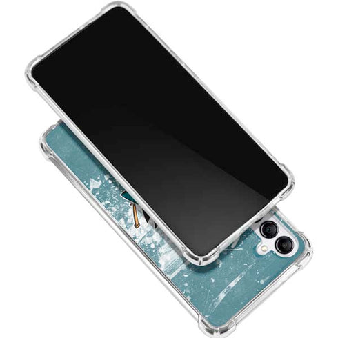 NHL San Jose Sharks Frozen Gabb Phone 4 Clear Case