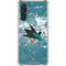 NHL San Jose Sharks Frozen Galaxy A17 Clear Case