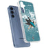 NHL San Jose Sharks Frozen Galaxy A55 5G Clear Case