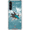 NHL San Jose Sharks Frozen Galaxy S24 FE Clear Case