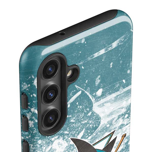 NHL San Jose Sharks Frozen Galaxy S25 Impact Case
