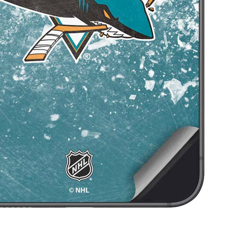 NHL San Jose Sharks Frozen Galaxy S24 Skin
