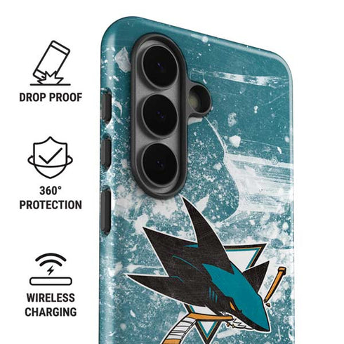 NHL San Jose Sharks Frozen Galaxy S26 Impact Case